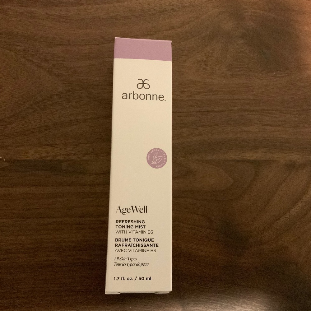 Arbonne Agewell Toning Mist